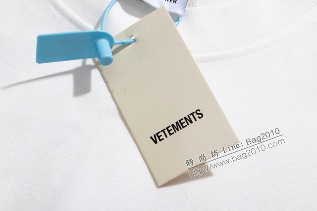 Vetements專櫃維特萌2023FW新款印花T恤 男女同款 tzy3116